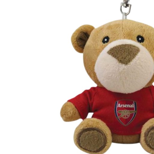 Arsenal kulcstartó, táskadísz plüss maci