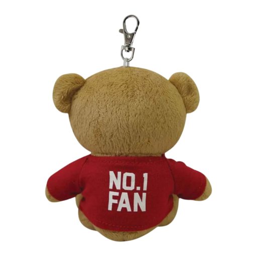 Liverpool kulcstartó, táskadísz plüss maci