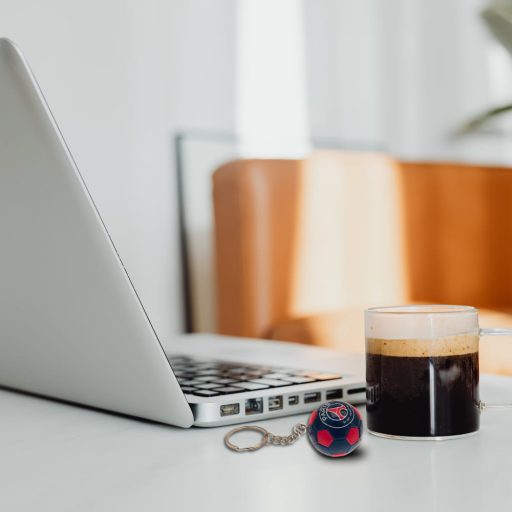 PSG kulcstartó labdás