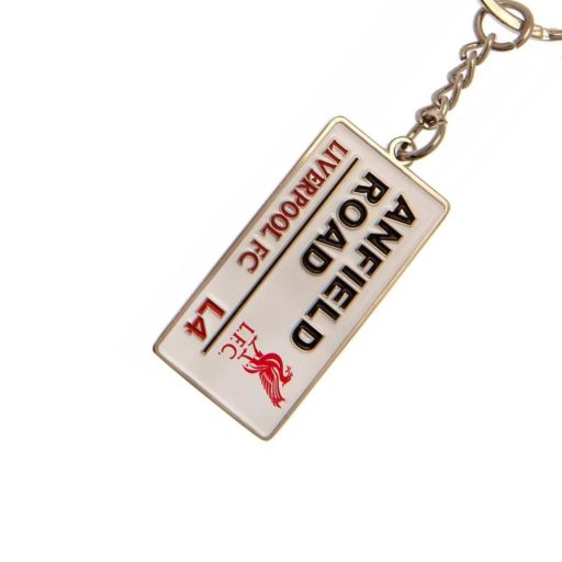 Liverpool kulcstartó utcatáblás