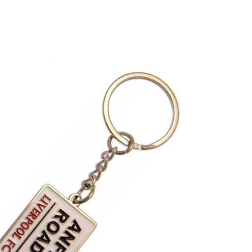 Liverpool kulcstartó utcatáblás