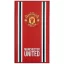 Manchester United törölköző PAMUT,  csíkos
