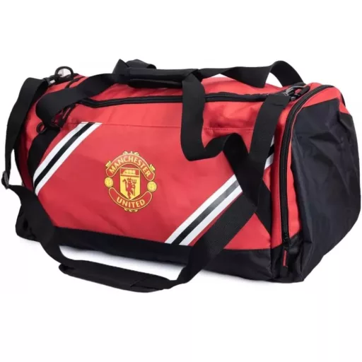 Manchester United sporttáska, utazótáska core csíkos