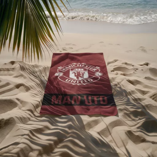 Manchester United törölköző, PAMUT 70x140  Identity