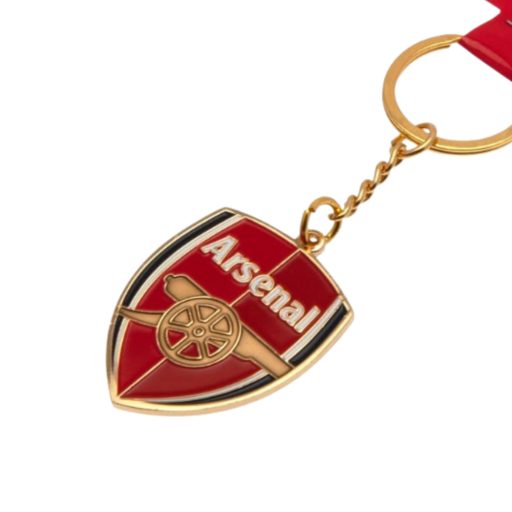 Arsenal kulcstartó fém címeres arany