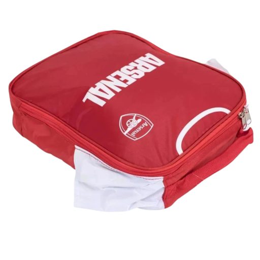 Arsenal uzsonnás táska mez alakú