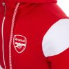 Arsenal pulóver kapucnis zippes