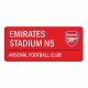Arsenal utcatábla Emirates