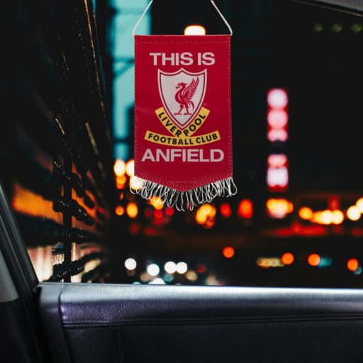 Liverpool autós zászló