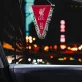 Liverpool autós zászló háromszög
