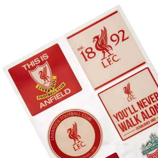 Liverpool matrica autós 6 db-os