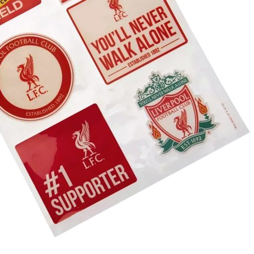 Liverpool matrica autós 6 db-os