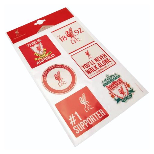 Liverpool matrica autós 6 db-os