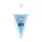 Manchester City autós zászló háromszög