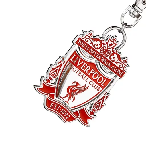 Liverpool kulcstartó, táskadísz