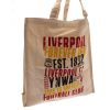 Liverpool bevásárló táska vászon