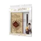   Harry Potter notesz jegyzetfüzet Tekergők térképe pálcával