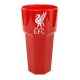 Liverpool söröspohár műanyag Reds