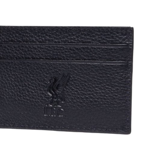 Liverpool kártyatartó fekete bőr