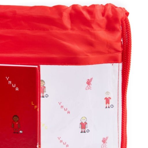 Liverpool iskolai szett tornazsákban