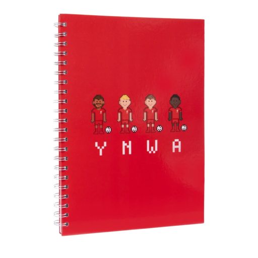 Liverpool füzet vonalas spirál A4