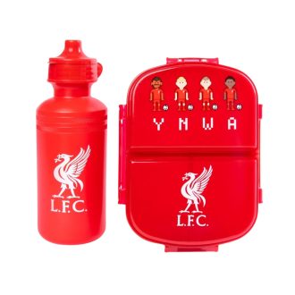 Liverpool uzsonnás doboz és kulacs