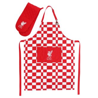 Liverpool kötény és sütőkesztyű szett