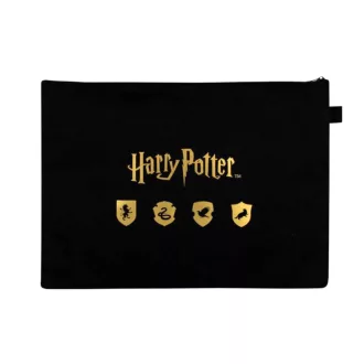 Harry Potter irattartó többzsebes fekete
