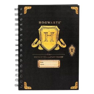 Harry Potter notesz jegyzetfüzet fekete