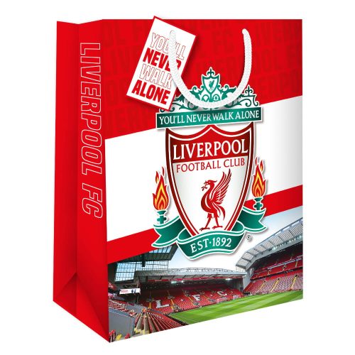 Liverpool ajándékszatyor piros