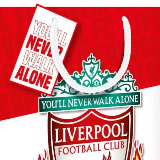 Liverpool ajándéktasak piros