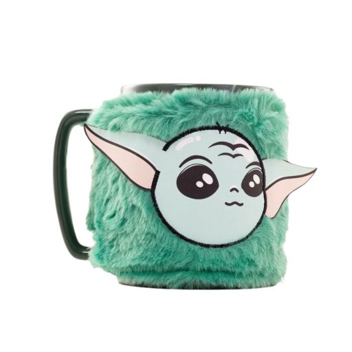 Star Wars bögre plüss Mandalorian Yoda