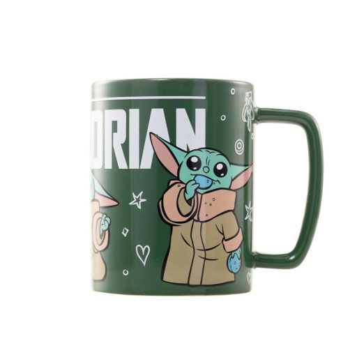 Star Wars bögre plüss Mandalorian Yoda