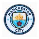 Manchester City kitűző kerek címeres