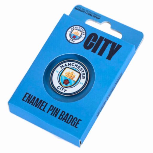 Manchester City kitűző kerek címeres