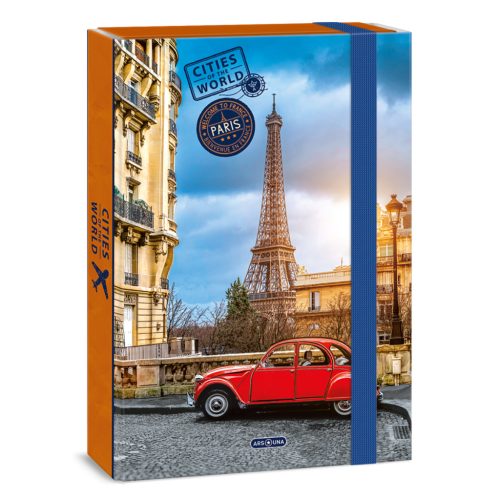Ars Una Ars Una Cities-Paris A/4 Füzetbox