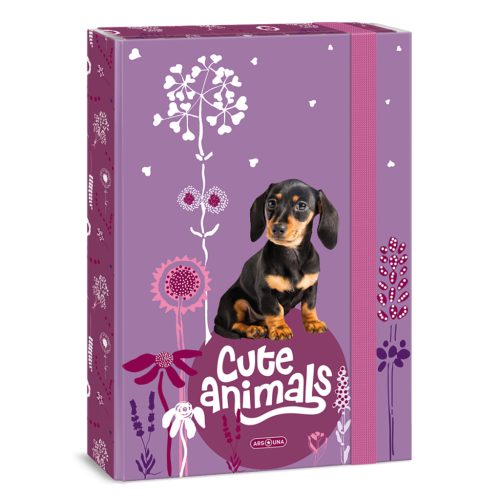 Ars Una Ars Una Cute Animals-Puppy A/4 Füzetbox