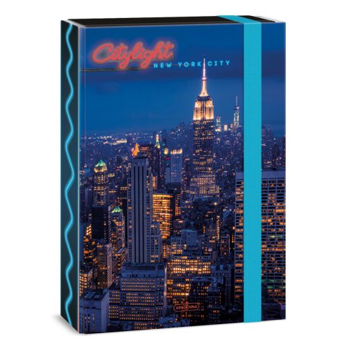 Ars Una Ars Una City Light-New York A/4 Füzetbox