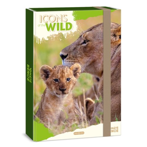 Ars Una Ars Una Máté Bence Icons Of The Wild-Lions A/4 Füzetbox