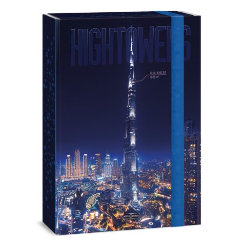 Ars Una Ars Una Hightower-Burjkhalifa A/4 Füzetbox