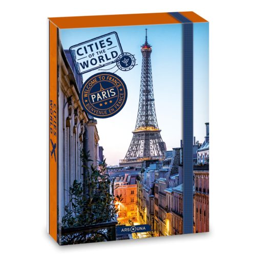 Ars Una Ars Una Cities-Paris A/5 Füzetbox