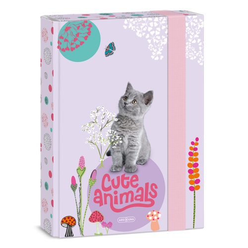 Ars Una Ars Una Cute Animals-Kitten A/5 Füzetbox