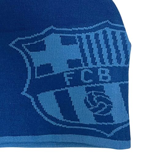 Barcelona sapka kötött felnőtt kék