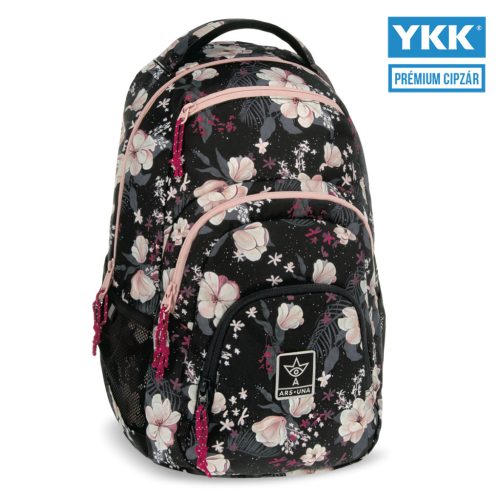 Ars Una Ars Una Flowery Black Hátizsák Au-2