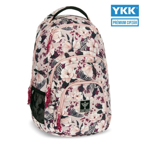 Ars Una Ars Una Flowery Pink Hátizsák Au-2