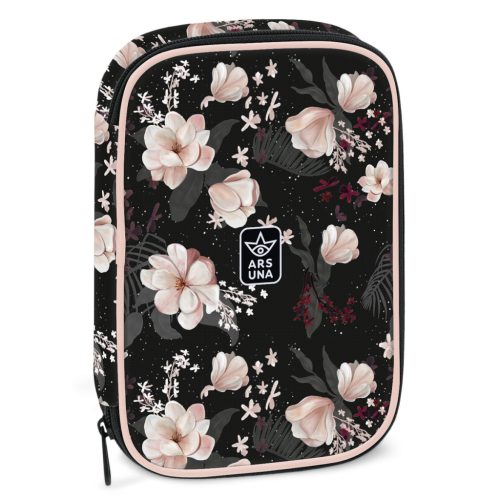 Ars Una Ars Una Flowery Black Többszintes Tolltartó