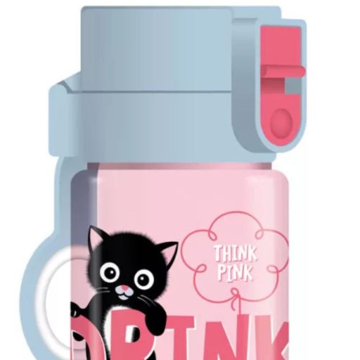Ars Una kulacs BPA-mentes Think Pink szürke 475 ml