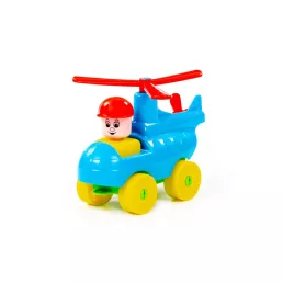 Polesie műanyag helikopter kék