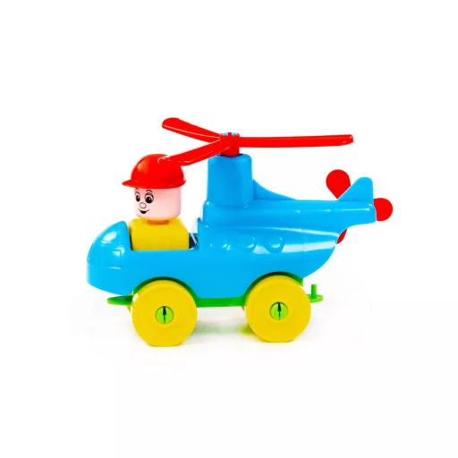 Polesie műanyag helikopter kék