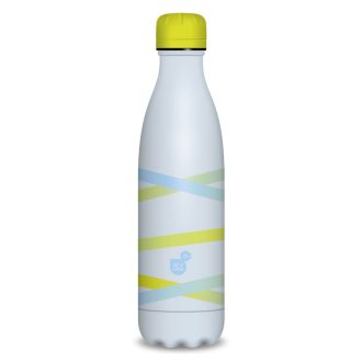 Ars Una kulacs duplafalú fém Ribbon Yellow 500 ml